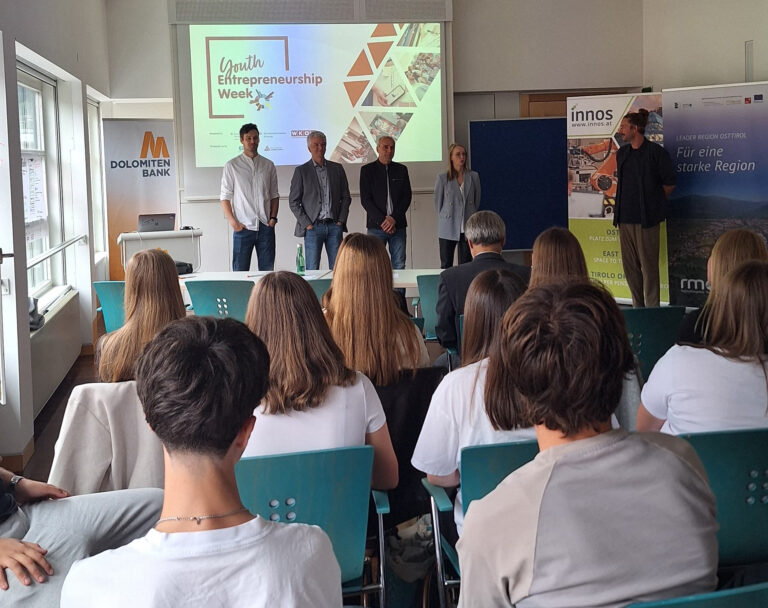 Entrepreneurshipweek in der Dolomitenbank